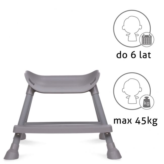 Scaun de masa 4 in 1 kidwell eatan gray edeedikrwyeat02a1