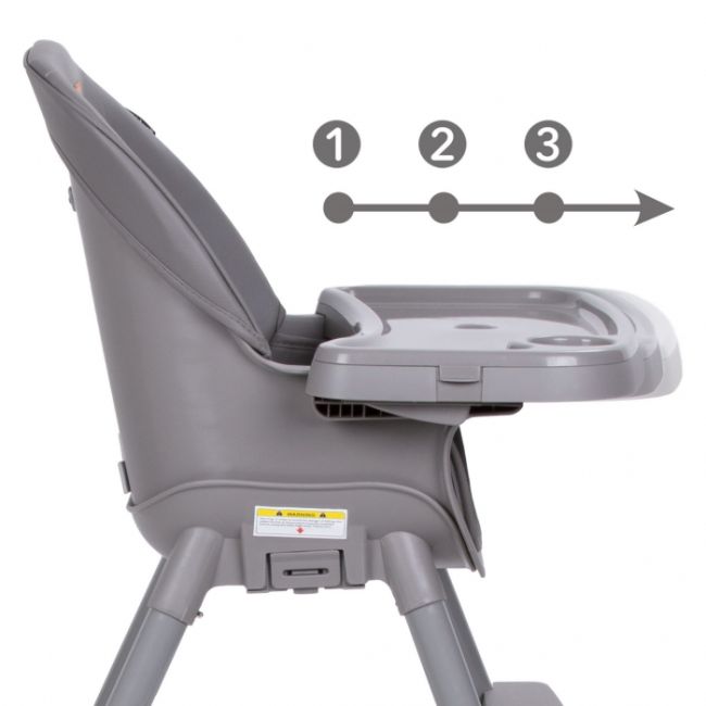 Scaun de masa 4 in 1 kidwell eatan gray edeedikrwyeat02a1