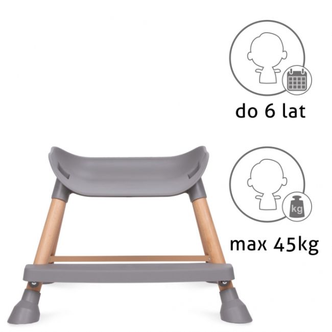 Scaun de masa 4 in 1 kidwell eatan wood gray edeedikrwyeat02a0