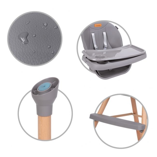 Scaun de masa 4 in 1 kidwell eatan wood gray edeedikrwyeat02a0