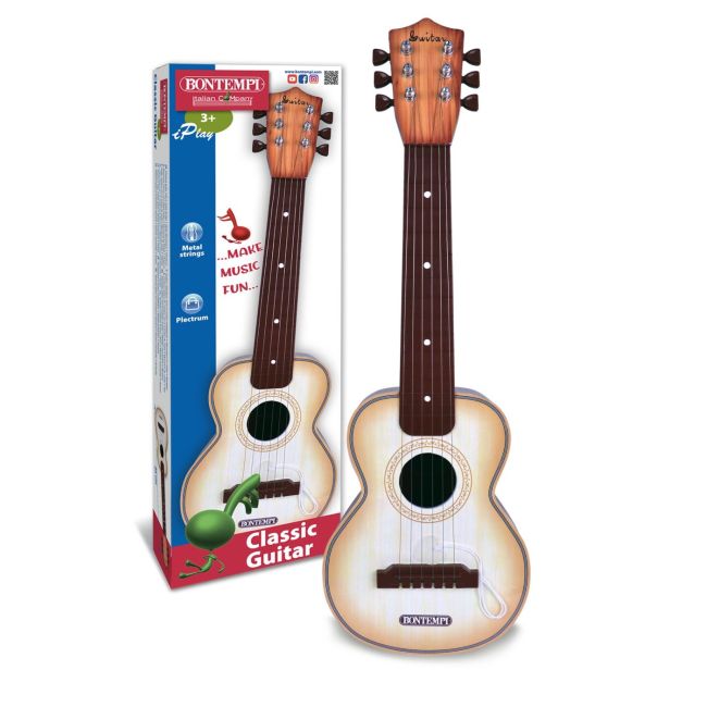 BONTEMPI CHITARA CLASICA DIN PLASTIC CU 6 COARDE 55CM VIVBon20-5510