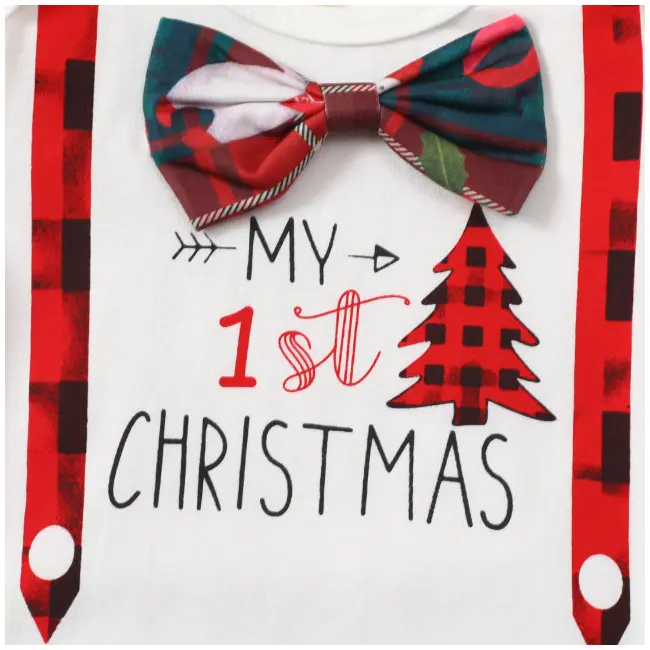 Costumas din 3 piese pentru bebelusi - christmas time (marime disponibila: 3-6 luni (marimea 18 incaltaminte)) mbms10-de2.3-6 luni (marimea 18 incaltaminte)