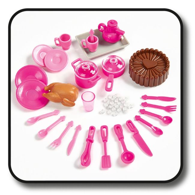 Papusa simba steffi love kitchen studio 29 cm cu bucatarie si accesorii hubs105733342