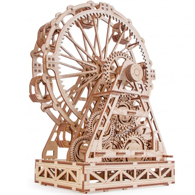 Puzzle 3D din lemn Ferris Wheel - roata parc de distractii JUBUD-A2