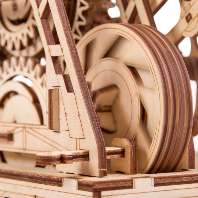 Puzzle 3D din lemn Ferris Wheel - roata parc de distractii JUBUD-A2