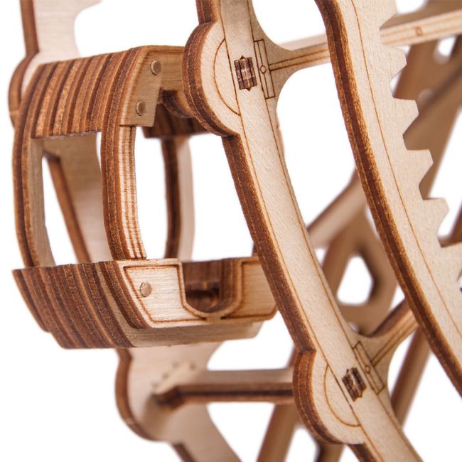 Puzzle 3D din lemn Ferris Wheel - roata parc de distractii JUBUD-A2