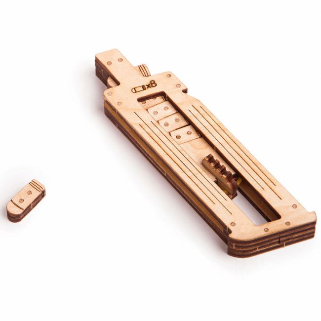 Puzzle 3D din lemn pusca de asalt JUBUD-00022