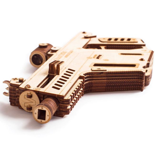 Puzzle 3D din lemn pusca de asalt JUBUD-00022