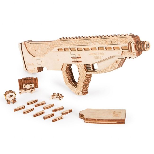 Puzzle 3D din lemn pusca de asalt USG-2 JUBUD-00025