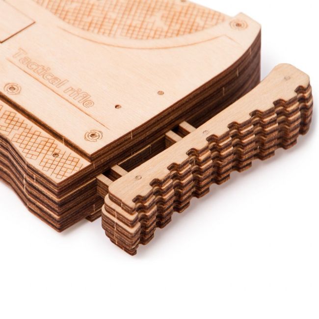 Puzzle 3D din lemn pusca de asalt USG-2 JUBUD-00025