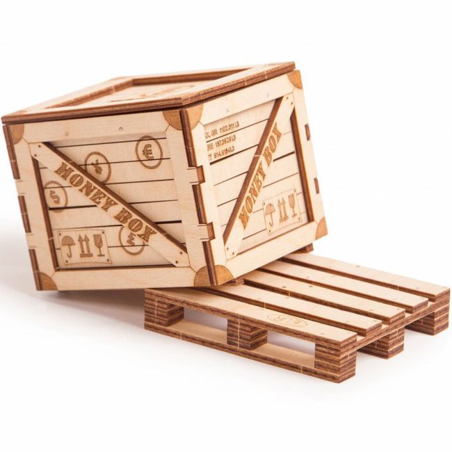 Puzzle 3D din lemn stivuitor JUBUD-00017
