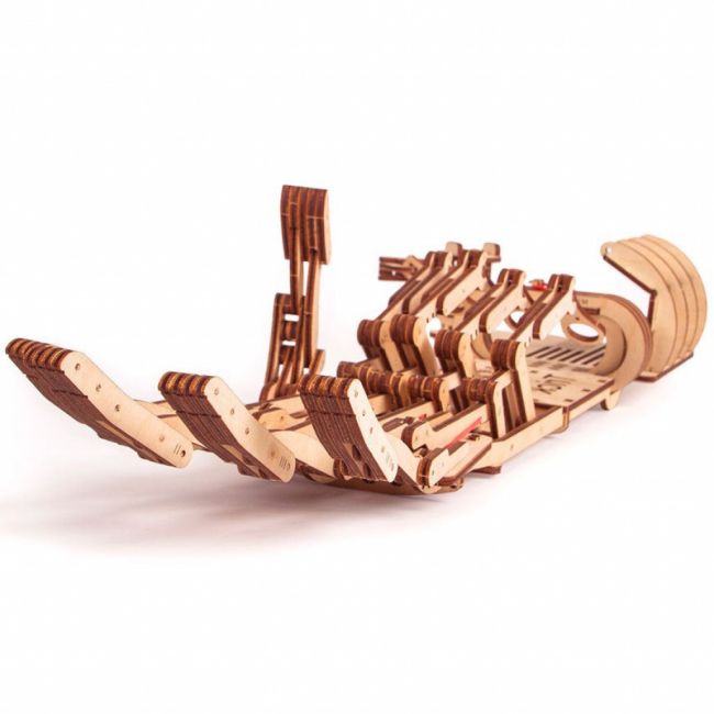 Puzzle 3D mecanic din lemn mana JUBUD-00008