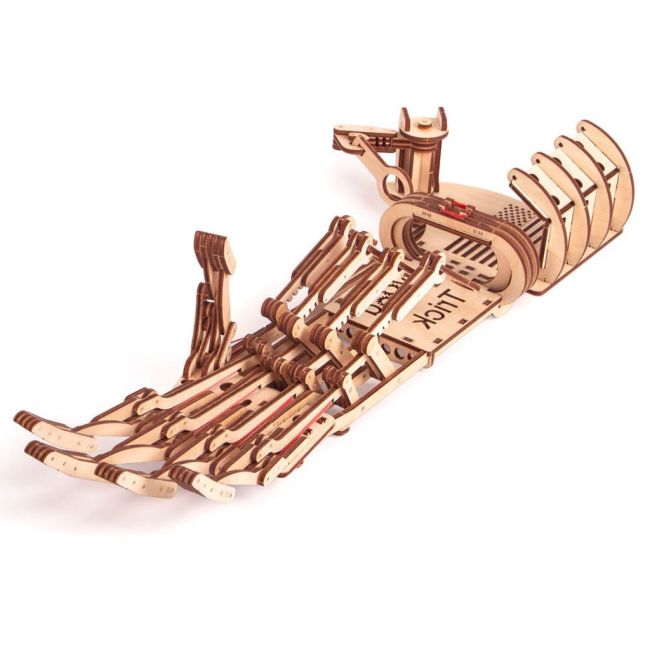 Puzzle 3D mecanic din lemn mana JUBUD-00008