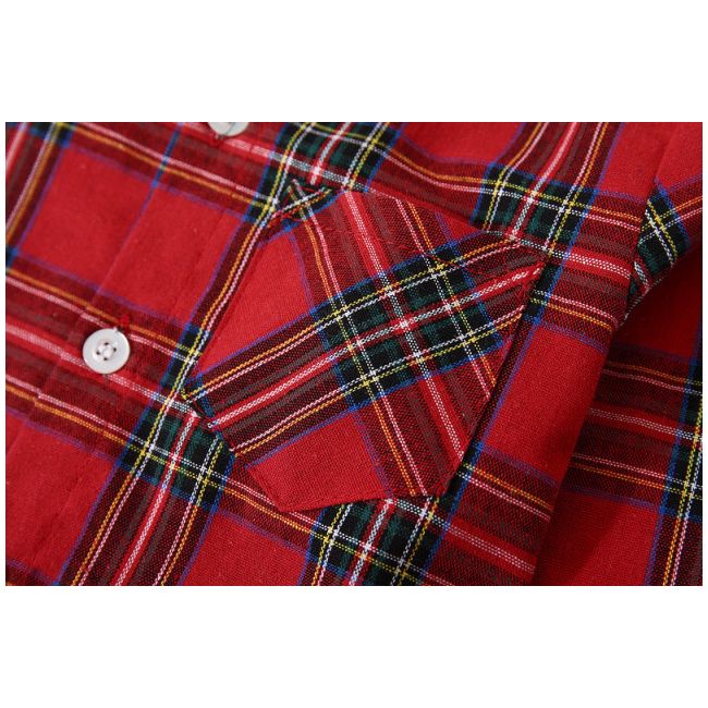 Costum elegant pentru baietei cu camasuta in carouri MBMS01-de4