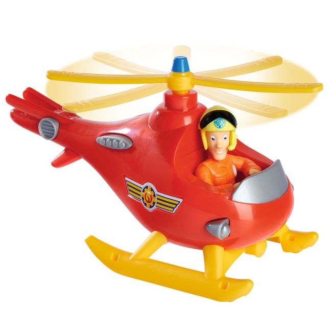 Elicopter simba fireman sam wallaby cu figurina tom hubs109252507038