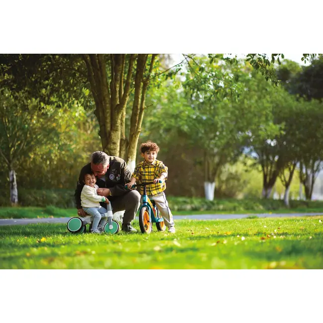 HAPE BICICLETA DE ECHILIBRU VERDE CU 3 ROTI VIVHapeE0104