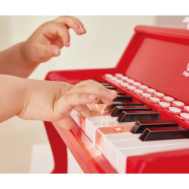 HAPE PIAN ELECTRONIC ROSU CU LUMINI VIVHapeE0628