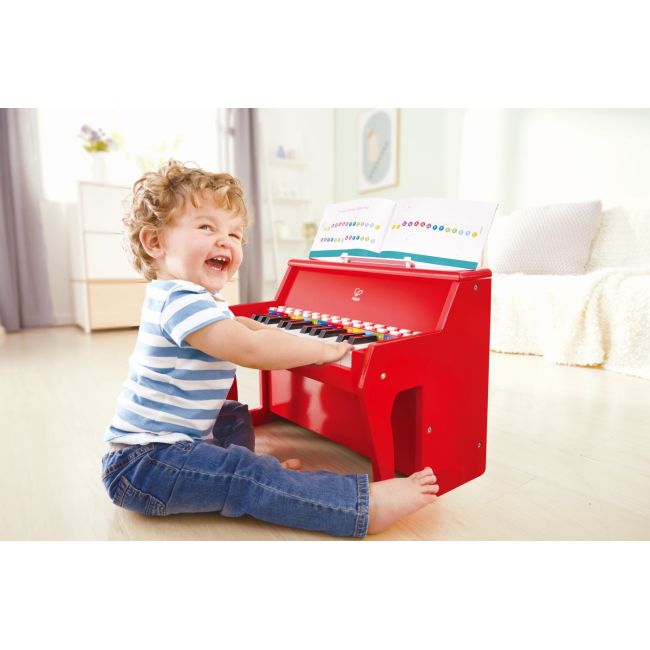 HAPE PIAN ELECTRONIC ROSU CU LUMINI VIVHapeE0628
