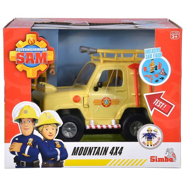 Masina simba fireman sam mountain 4x4 cu figurina hubs109252511038
