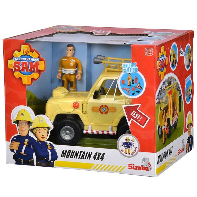 Masina simba fireman sam mountain 4x4 cu figurina hubs109252511038