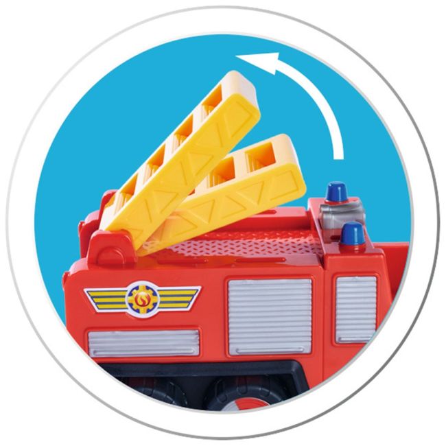 Masina de pompieri simba fireman sam jupiter cu figurina sam hubs109252505038