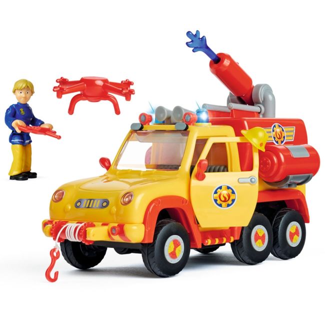 Masina de pompieri simba fireman sam venus 2.0 cu figurina hubs109251094038