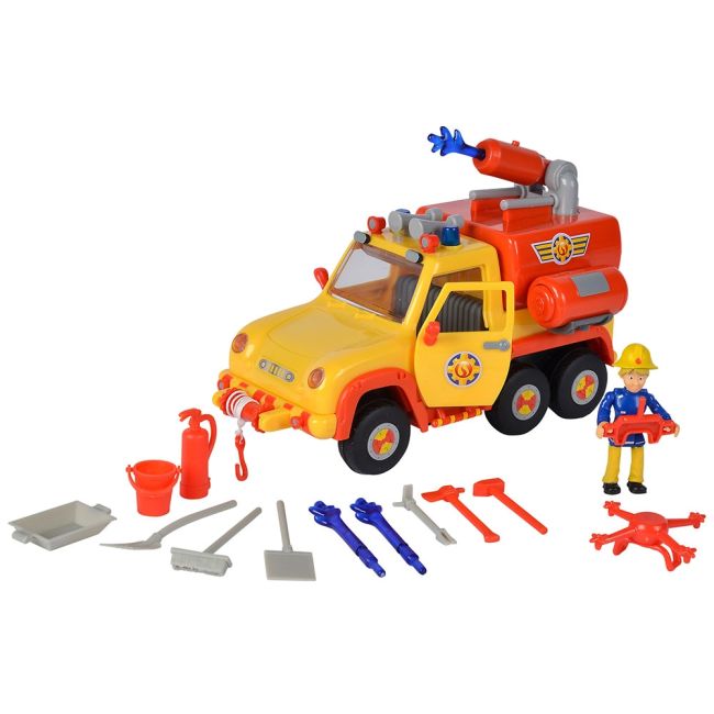 Masina de pompieri simba fireman sam venus 2.0 cu figurina hubs109251094038