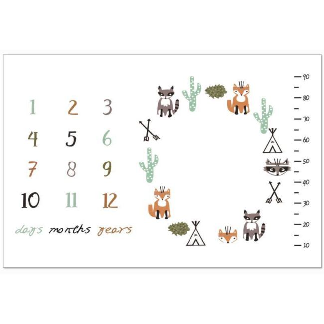 Noua Paturica plusata pentru fotografii 100x150 cm (Model: Unicorn) JEMdrl1286
