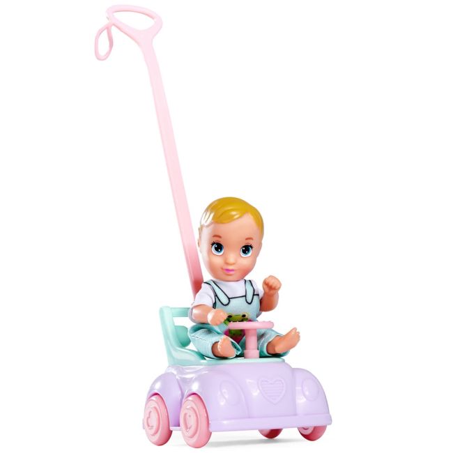 Papusa simba steffi love baby car 29 cm cu figurina si accesorii hubs105733585