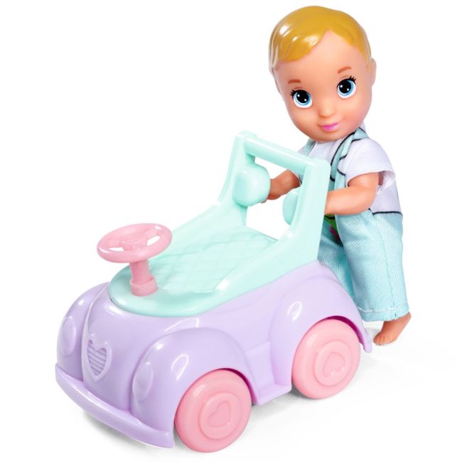 Papusa simba steffi love baby car 29 cm cu figurina si accesorii hubs105733585