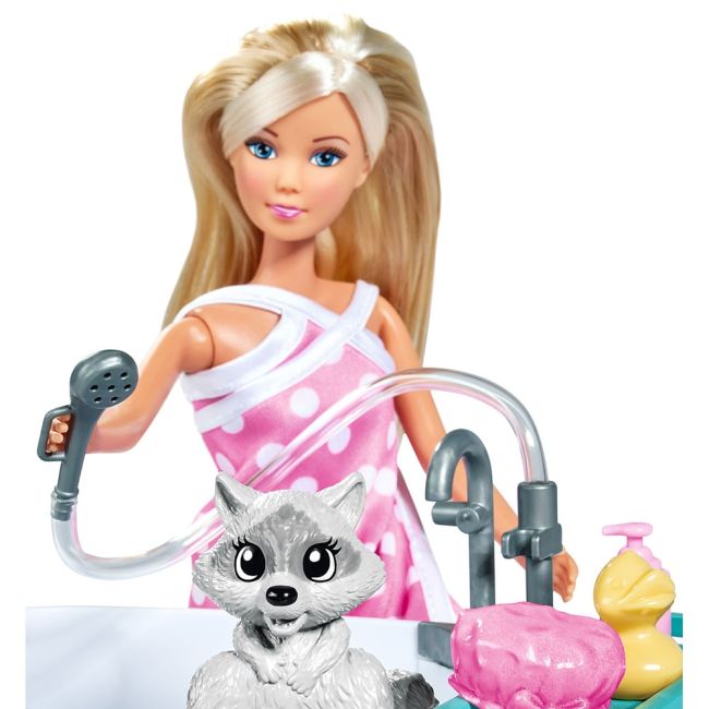 Papusa simba steffi love bath fun 29 cm cu figurina si accesorii hubs105733589