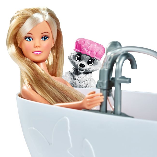 Papusa simba steffi love bath fun 29 cm cu figurina si accesorii hubs105733589