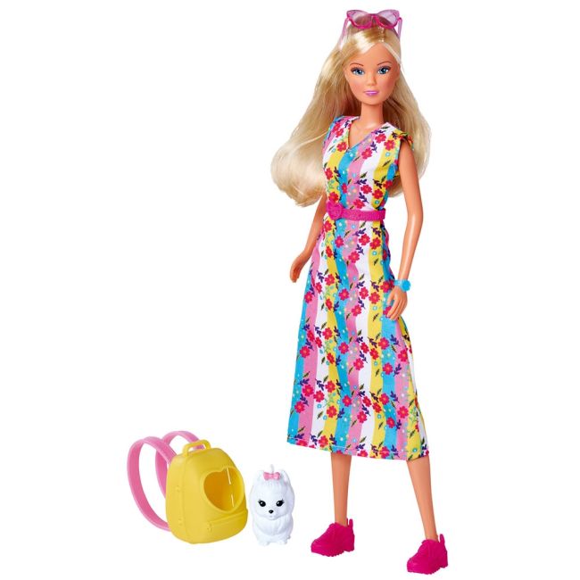 Papusa simba steffi love go go puppy 29 cm cu figurina si accesorii hubs105733533