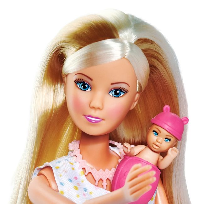 Papusa simba steffi love newborn baby room 29 cm cu figurina si accesorii hubs105733590