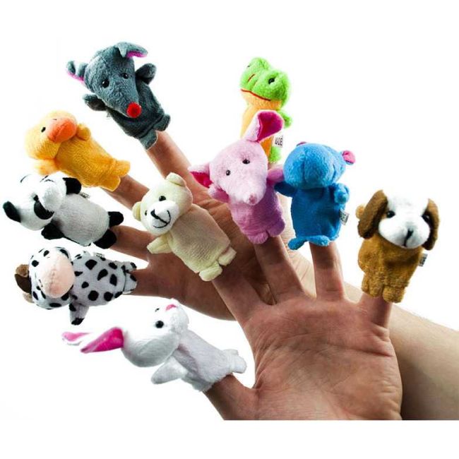 Set 10 marionete pentru degete Animale Iso Trade MY17957 BBJMY17957_Initiala
