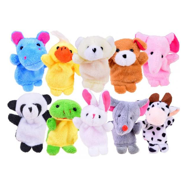 Set 10 marionete pentru degete Animale Iso Trade MY17957 BBJMY17957_Initiala