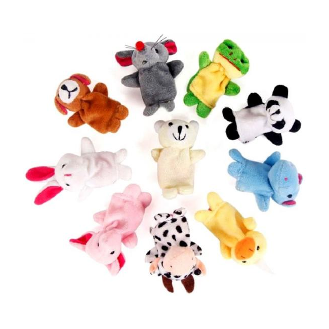 Set 10 marionete pentru degete Animale Iso Trade MY17957 BBJMY17957_Initiala