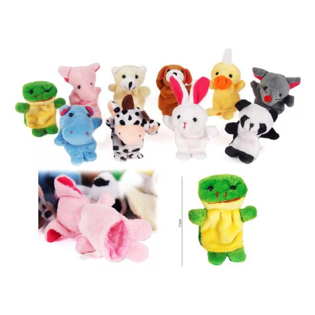 Set 10 marionete pentru degete Animale Iso Trade MY17957 BBJMY17957_Initiala
