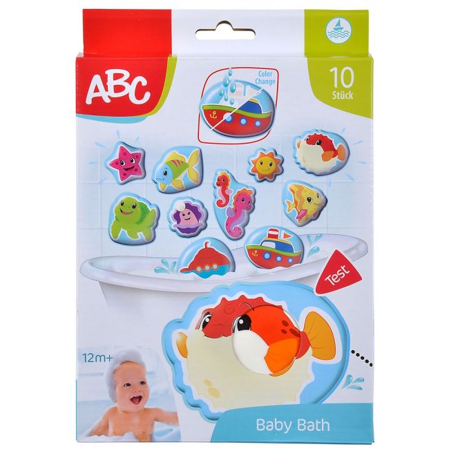 Set simba jucarii de baie abc magic bath puzzle hubs104010196