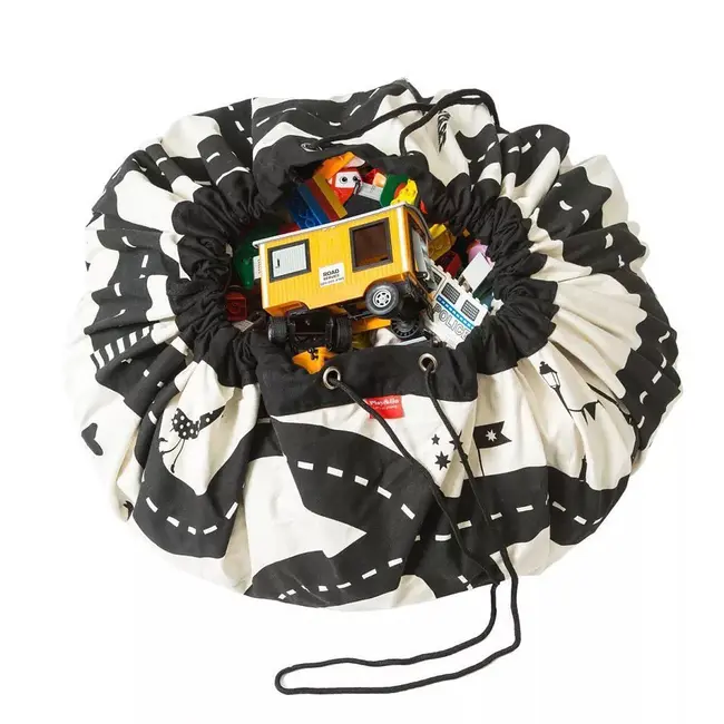 Covoras de joaca si saculet de jucarii 2 in 1 - ROADMAP JEM2330