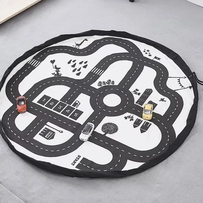 Covoras de joaca si saculet de jucarii 2 in 1 - ROADMAP JEM2330