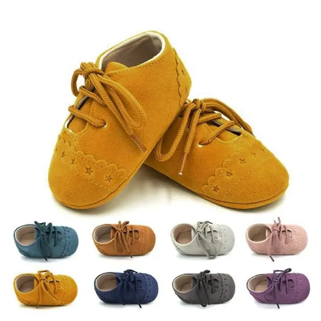 Pantofiori eleganti bebelusi (Marime: 6-12 Luni, Culoare: Gri inchis) JEMf55aba22