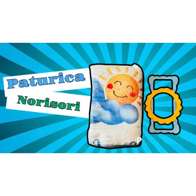 Paturica milestone plusata pentru fotografii memorabile Norisori cu 2 rame colorate JEMdrl-pgi2