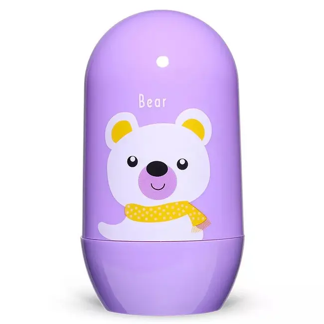 Set 4 piese pentru ingrijirea unghiilor bebelusului (Model: Leu Roz) JEMsetmani1