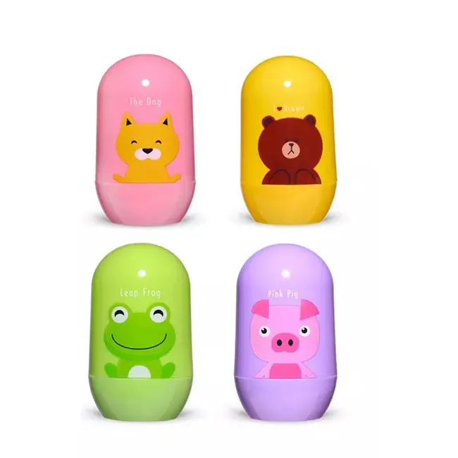 Set 4 piese pentru ingrijirea unghiilor bebelusului (Model: Pisica Gri) JEMsetmani8