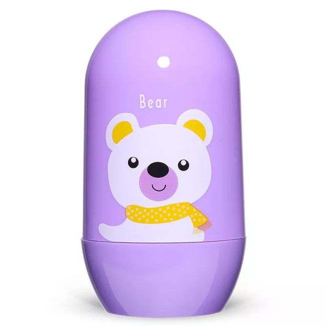 Set 4 piese pentru ingrijirea unghiilor bebelusului (Model: Pisica Gri) JEMsetmani8