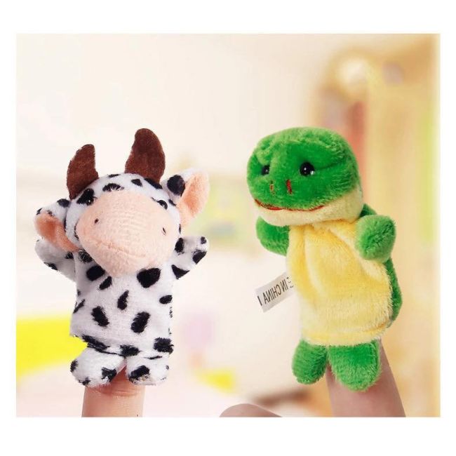 Set de 10 marionete pentru degete - animale JEMmarionet1