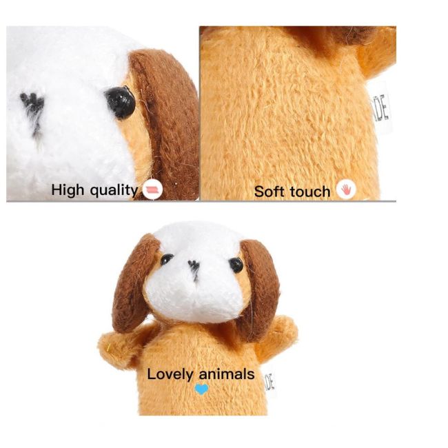 Set de 10 marionete pentru degete - animale JEMmarionet1