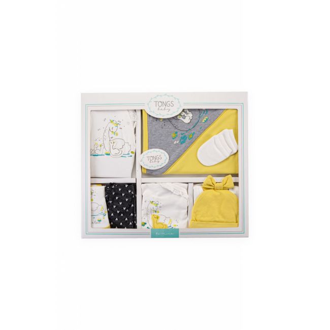 Set de 10 piese pentru nou nascut Lebada, Tongs baby JEMtgs_3306