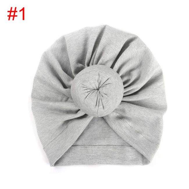 Turban bebelusi din bumbac (Culoare: Rosu) JEMdrl1059
